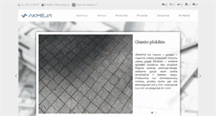 Desktop Screenshot of akmeja.lt